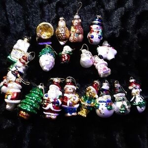 Colorful Christmas Ornaments Set Of 20